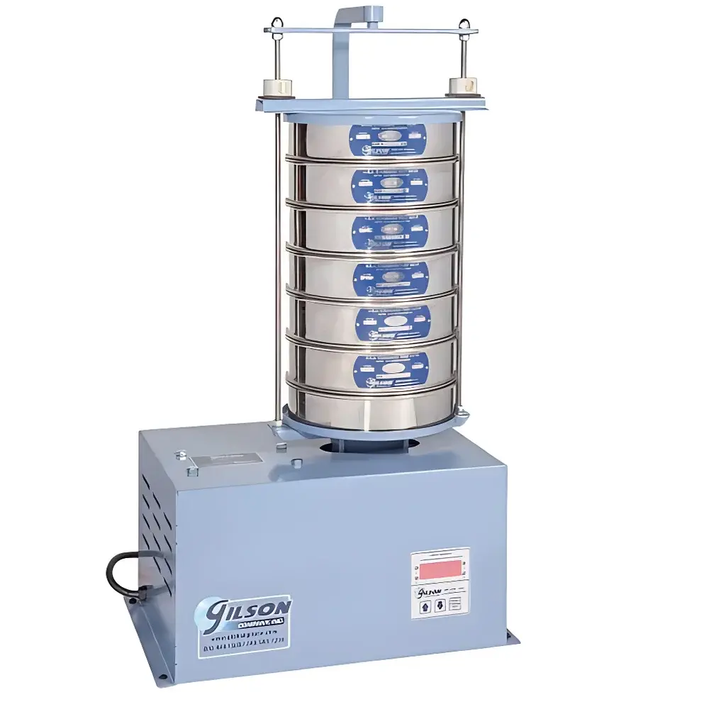 Gilson SS-15F & SS-15D 8-inch Mechanical and Digital Sieve Shakers