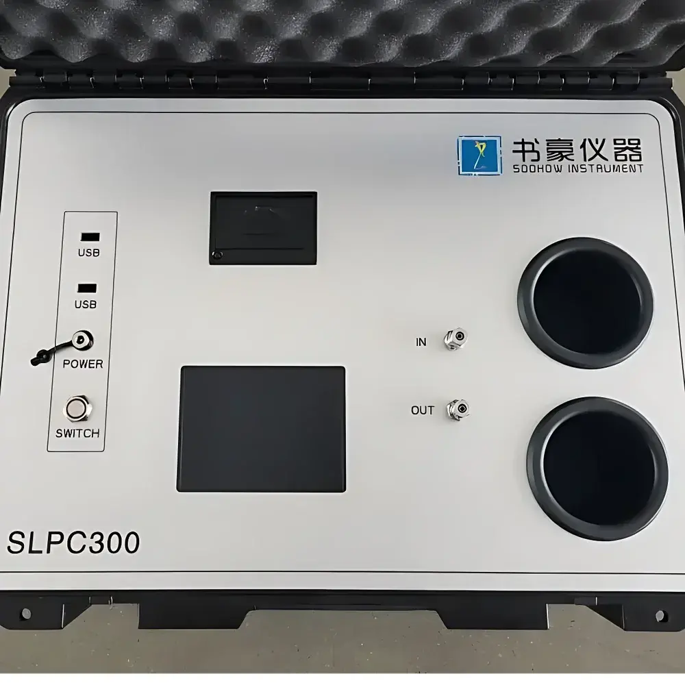 SOOHOW SLPC300W Optical Particle Counter with Integrated Water-in-Oil Measurement