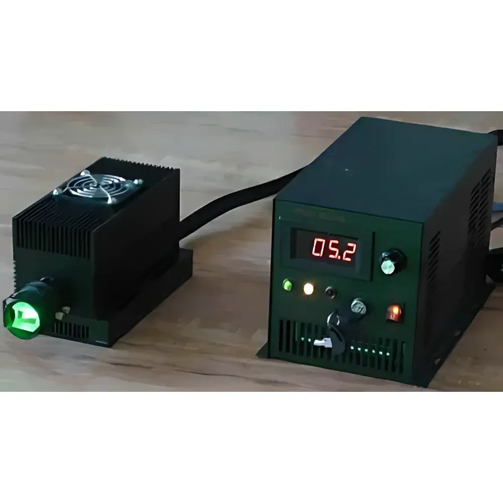 Bt Fluid CW Series Continuous-Wave 532 nm Laser System with Customizable Sheet-Forming Optics