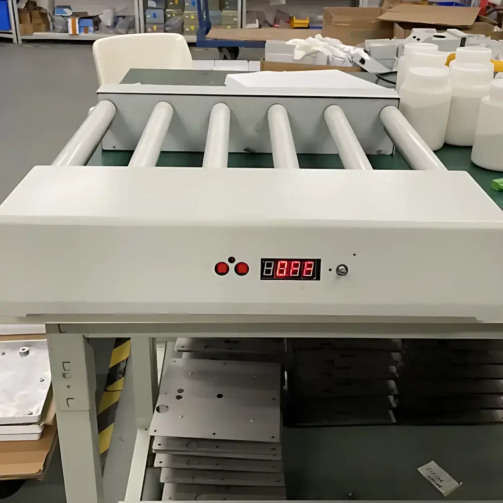 GLTLab TR-10C High-Capacity Reversible Roller Mixer for Battery Slurry Homogenization