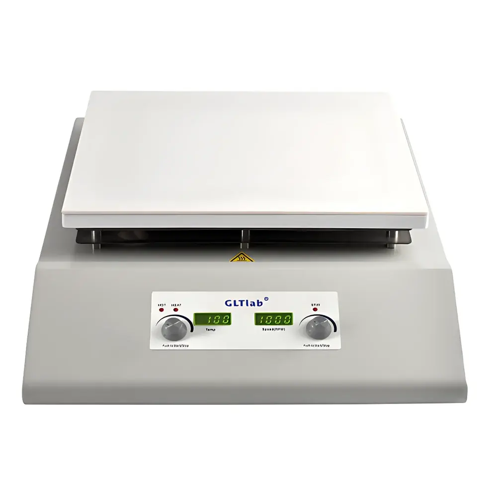 GLTlab SH-2W 12-Inch Ceramic-Plate Heated Magnetic Stirrer