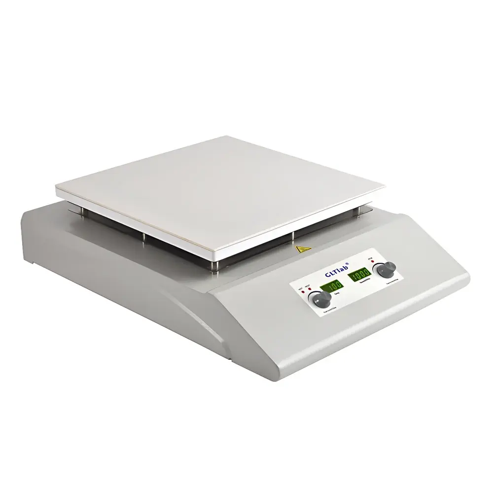 GLTlab SH-2W 12-Inch Ceramic-Plate Heated Magnetic Stirrer