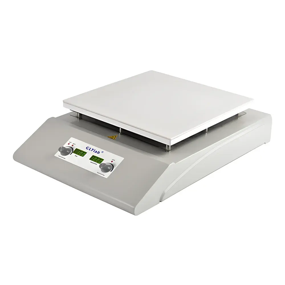 GLTlab SH-2W 12-Inch Ceramic-Plate Heated Magnetic Stirrer