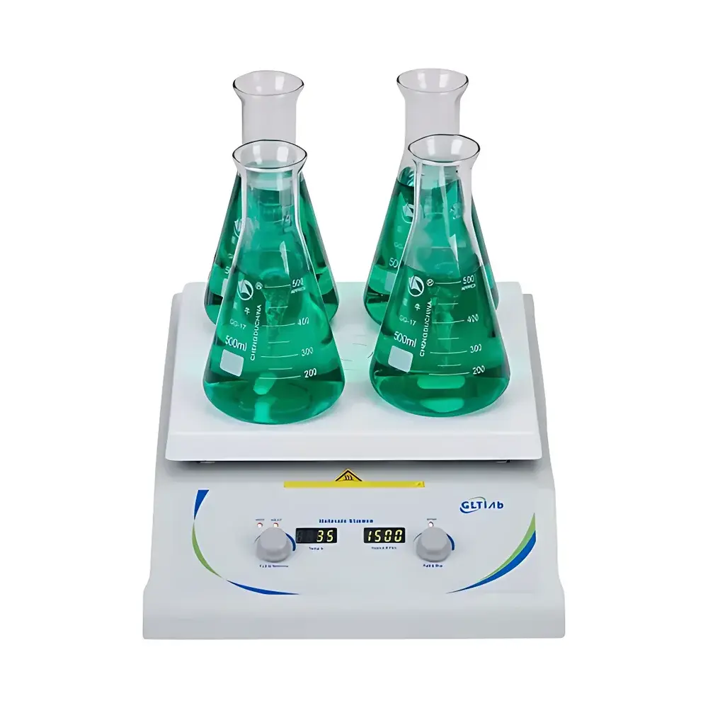GLTlab SHA-2Pro 10-Inch Heated Magnetic Stirrer with Oil/Water Bath Capability