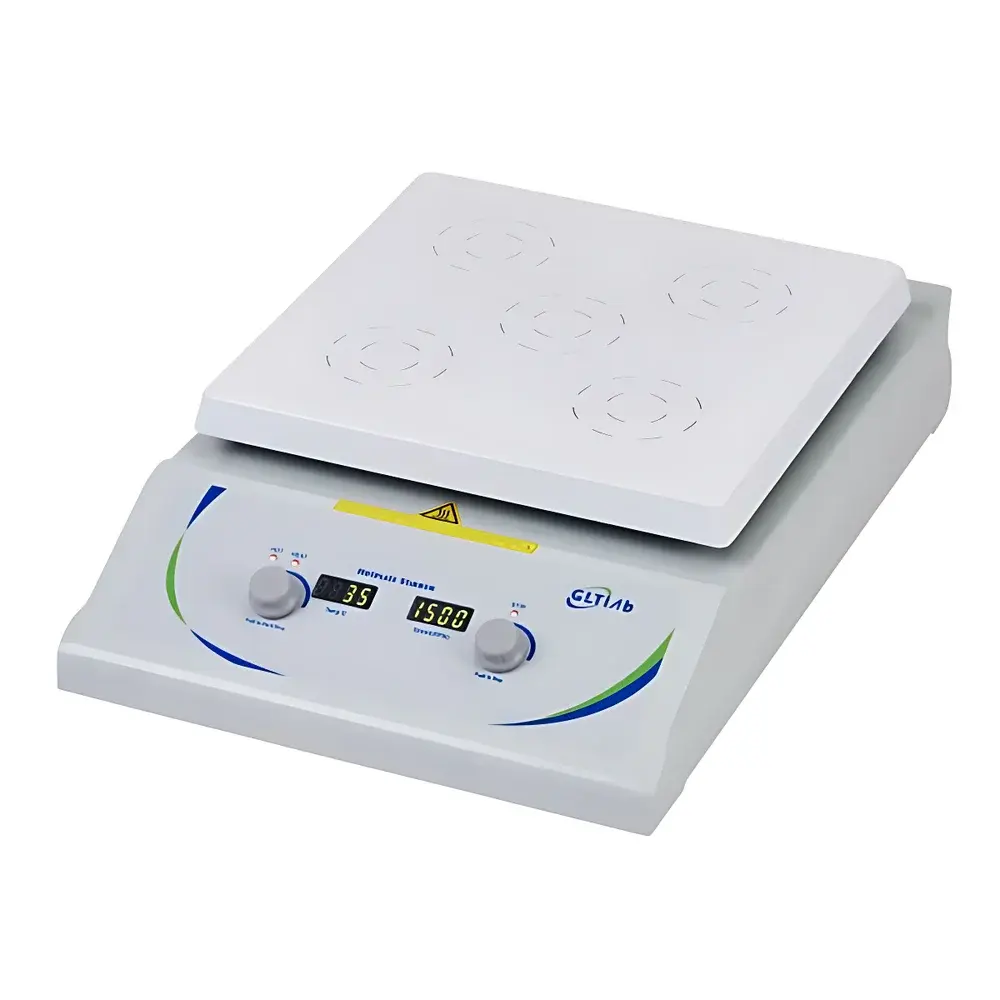 GLTlab SHA-2Pro 10-Inch Heated Magnetic Stirrer with Oil/Water Bath Capability