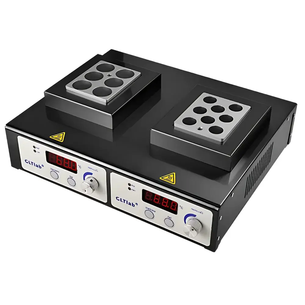 GLTLab DB-2T Dual-Zone Dual-Module Digital Dry Block Heater