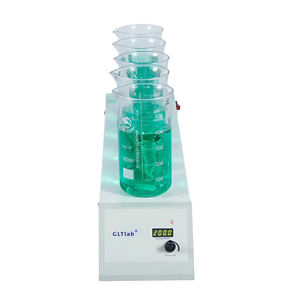 GLTLab SS-5N Five-Position Digital Magnetic Stirrer