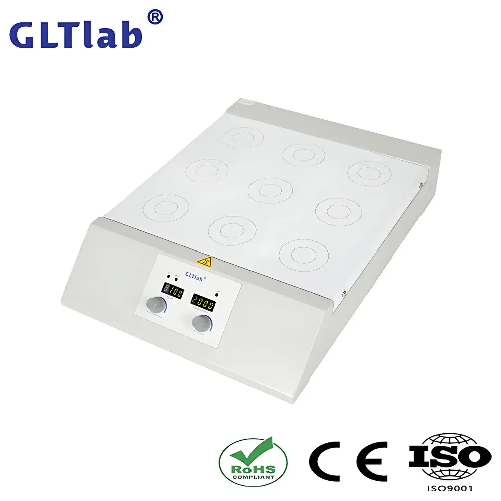 GLTLab SHA-9N 9-Position Digital Programmable Hotplate Magnetic Stirrer