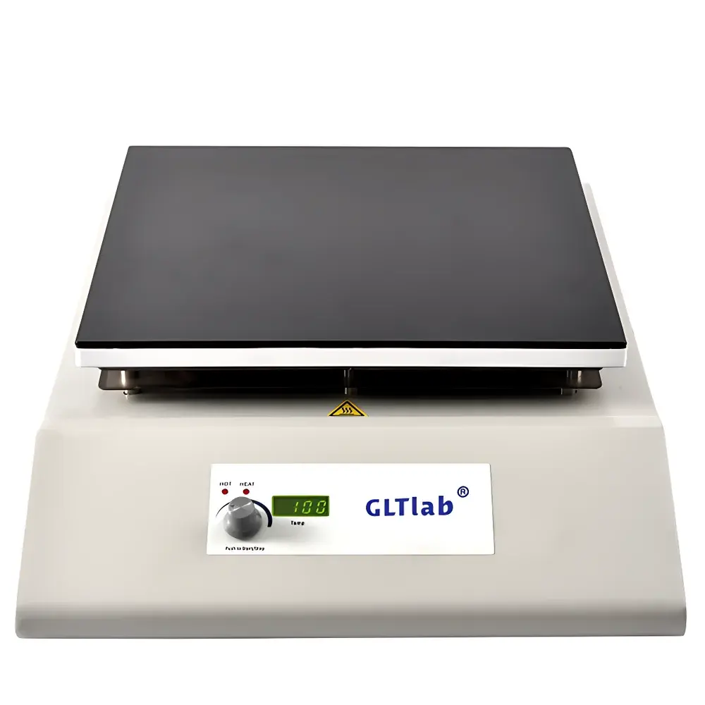 GLTLab SHC-1-2D Ceramic Hotplate with PID Temperature Control and Integrated Stirring