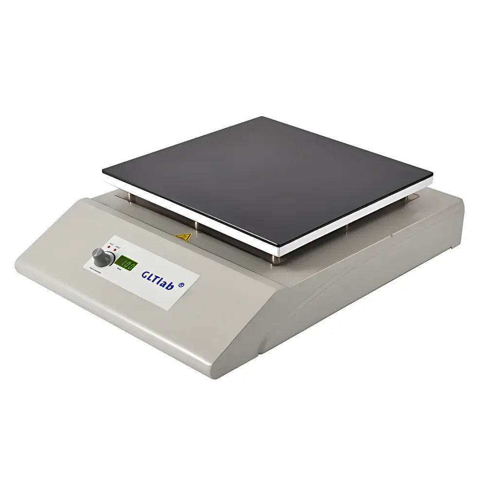GLTLab SHC-1-2D Ceramic Hotplate with PID Temperature Control and Integrated Stirring