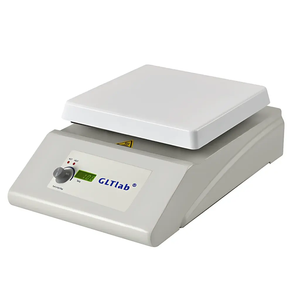 GLTlab HA-1 7-Inch Ceramic-Coated Aluminum Hotplate Magnetic Stirrer