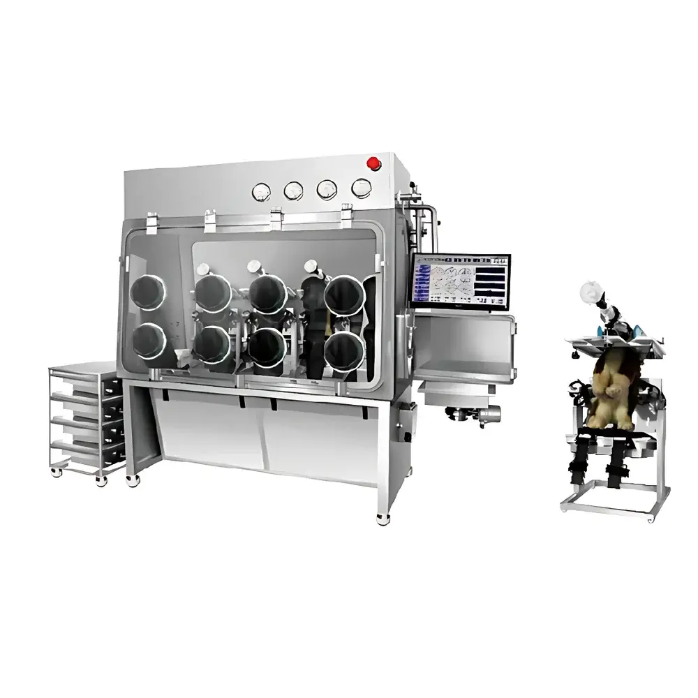 Huiron HRH-BLNE9103 Biosafety-Compliant Nose-Only Inhalation Exposure System for Non-Human Primates