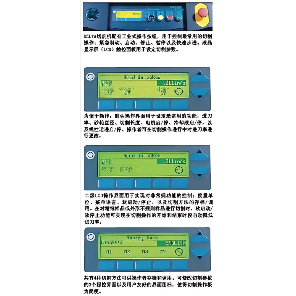 Buehler DELTA Orbital and Automatic Straight-Blade Abrasive Cutting Machine