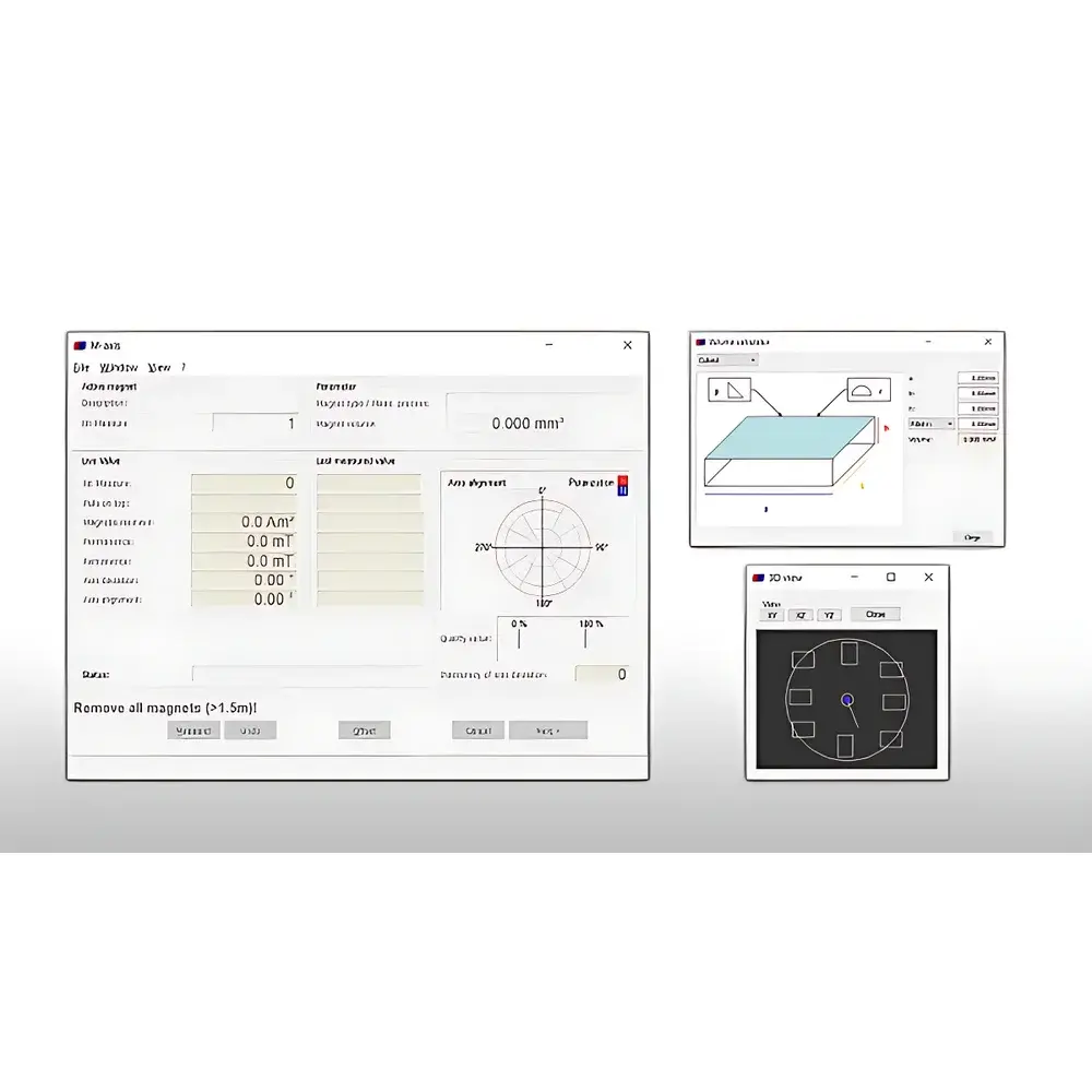 Auniontech M-axis Permanent Magnet Characterization System