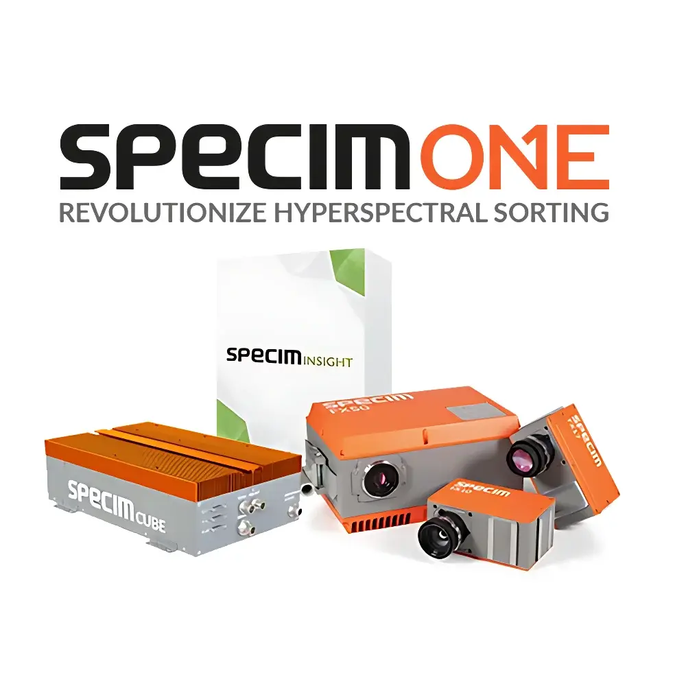 Specim SPECIMONE Hyperspectral Imaging-Based Automated Online Sorting System