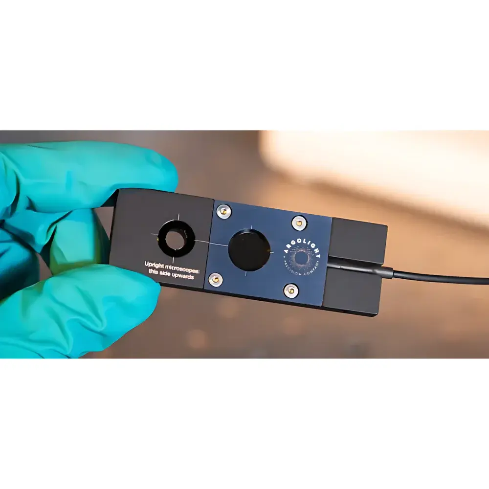 Argolight Fluorescence Calibration Slide for Widefield, Super-Resolution (SIM), and Confocal Microscopy