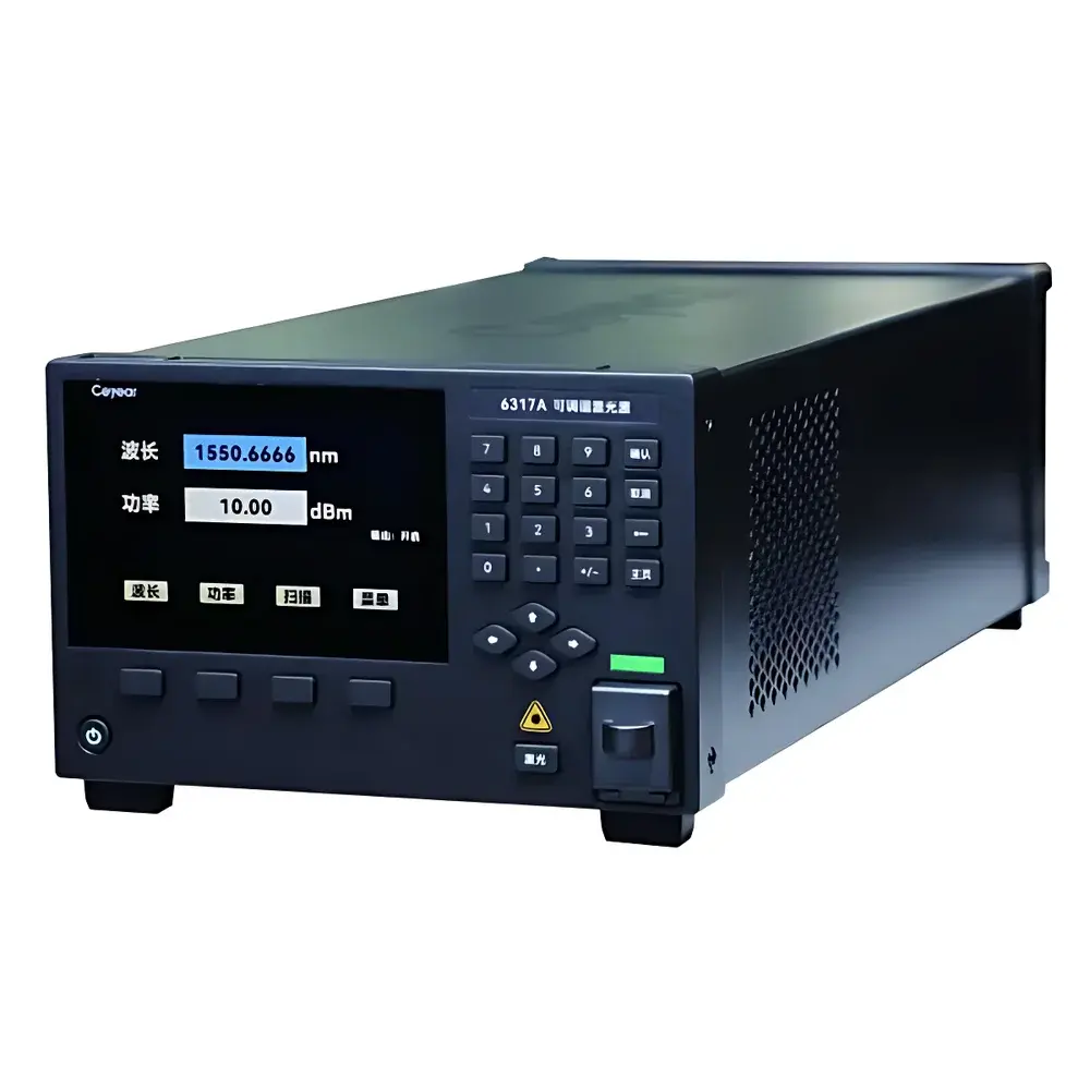 Auniontech 6317A Series High-Precision Tunable Laser Source for C-, L-, and U-Bands (1480–1680 nm)