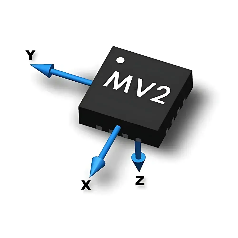 Metrolab MagVector™ MV2 Triaxial Hall Effect Magnetic Field Sensor IC