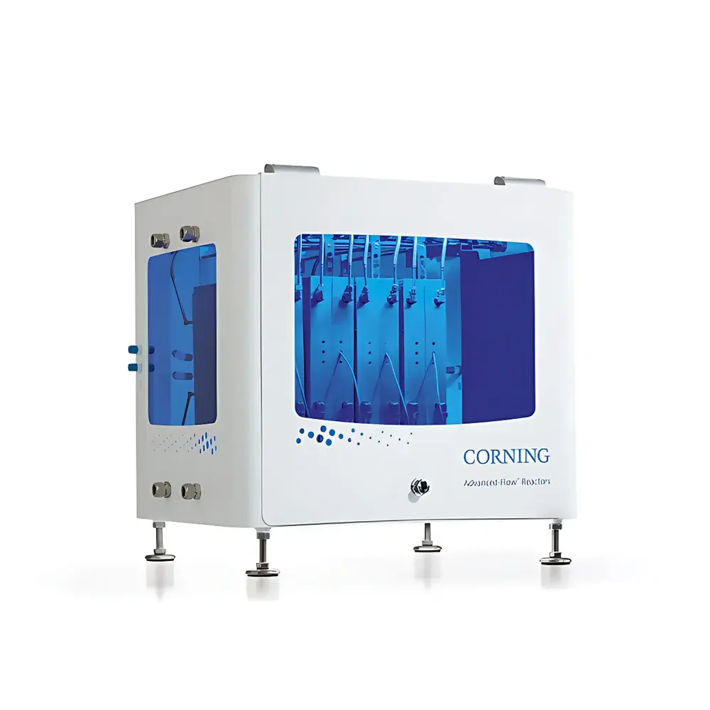 Corning G3 Glass Microchannel Reactor for Photochemistry