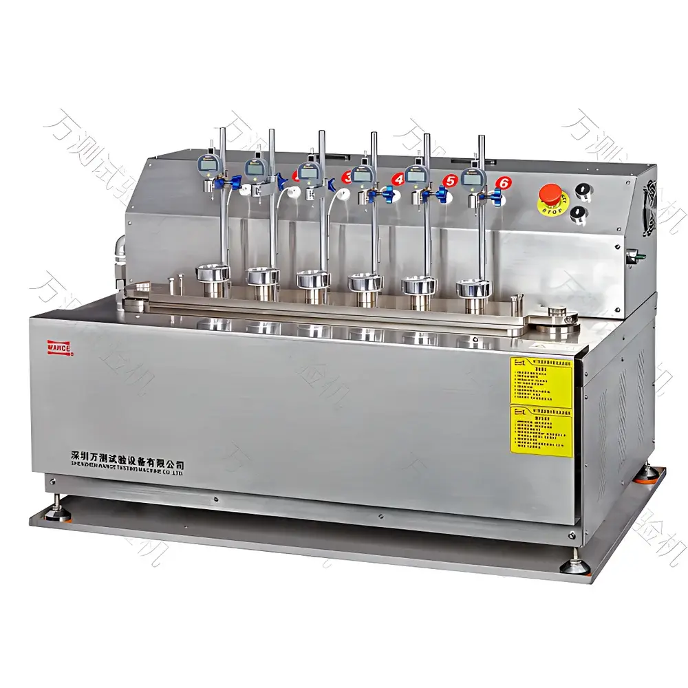 WANCE HVT Series (6-Station) Heat Deflection Temperature and Vicat Softening Point Tester