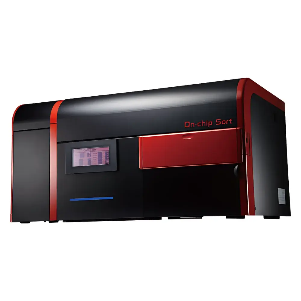 On-chip Sort Microfluidic Flow Cytometric Cell Sorter