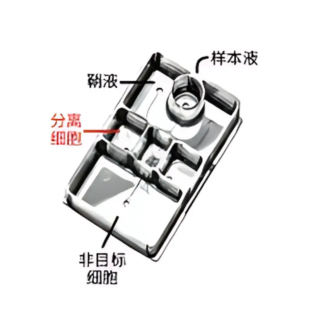 On-chip Sort Microfluidic Flow Cytometric Cell Sorter