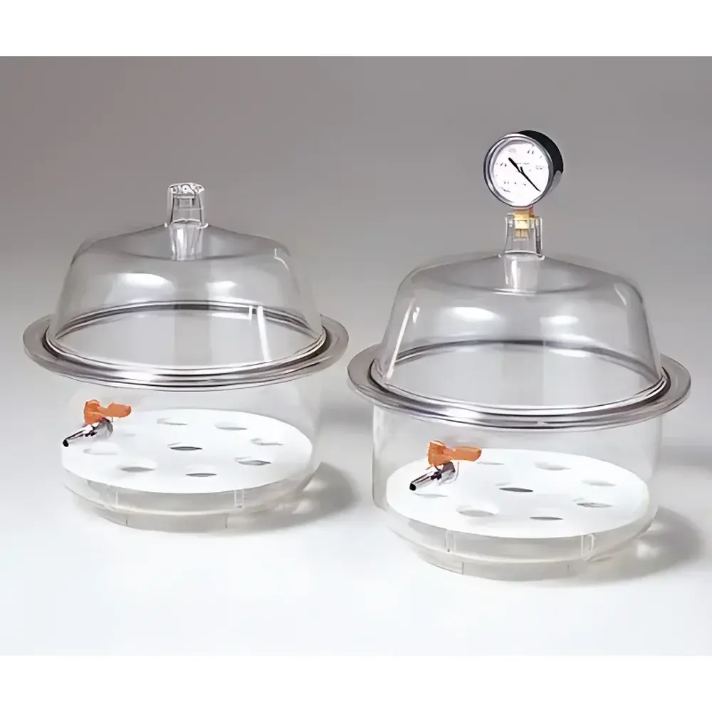 AS ONE 1-066-21 Vacuum Desiccator Cabinet (240 mm Diameter Model)