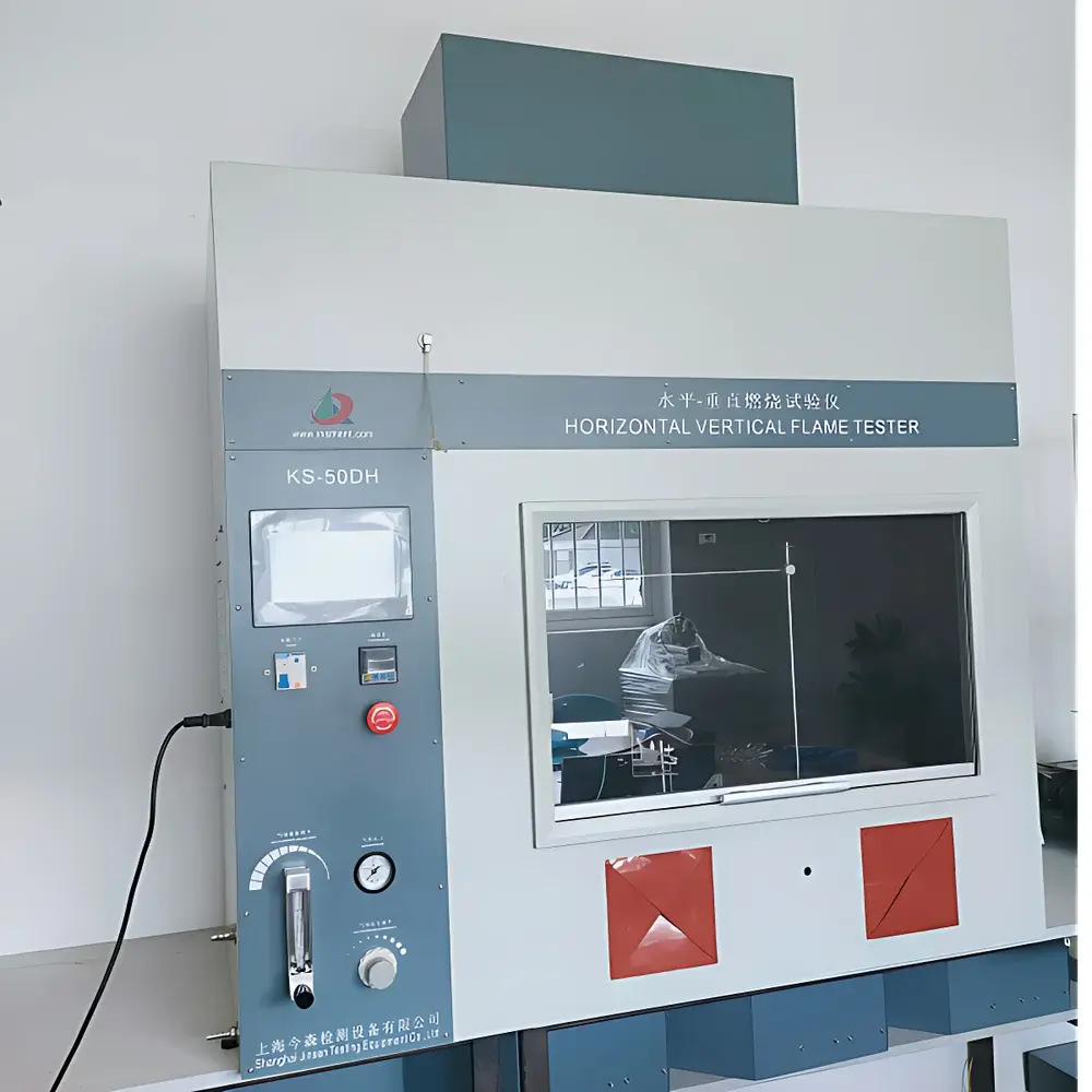 INSMENT KS-181D Alcohol Burner Combustion Test Chamber for Flame Retardancy Evaluation of Plastic Pipes in Underground Coal Mines