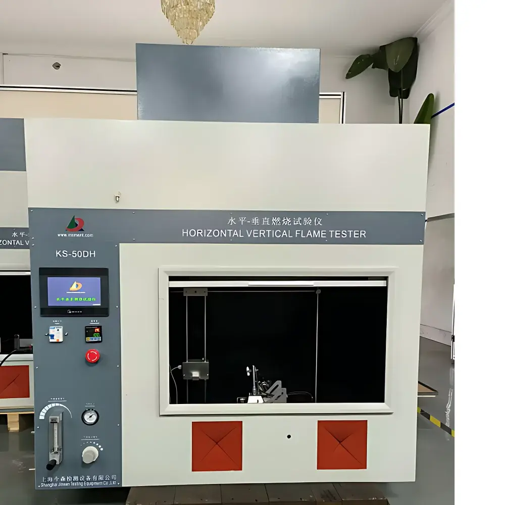 INSMENT KS-181D Alcohol Burner Combustion Test Chamber for Flame Retardancy Evaluation of Plastic Pipes in Underground Coal Mines