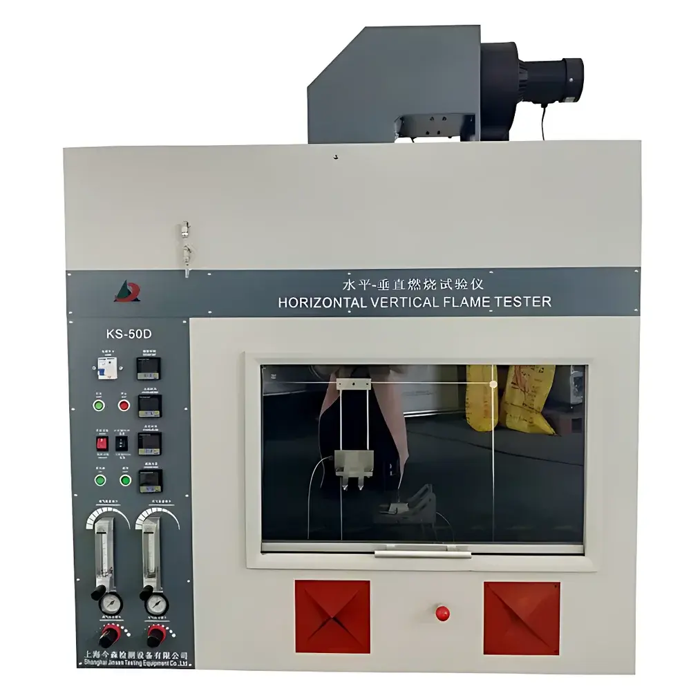 Insment KS-50C Horizontal & Vertical Flame Retardancy Tester