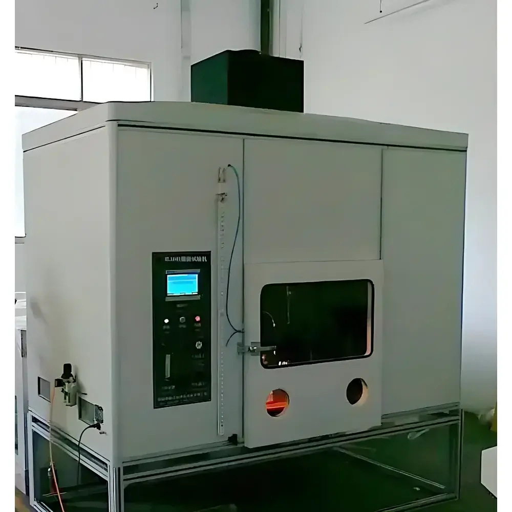 Insment KS-1581A UL 1581 Vertical/Horizontal Combustion Test Chamber for Wire and Cable Flammability Evaluation