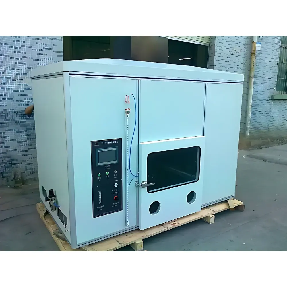 Insment KS-1581A UL 1581 Vertical/Horizontal Combustion Test Chamber for Wire and Cable Flammability Evaluation