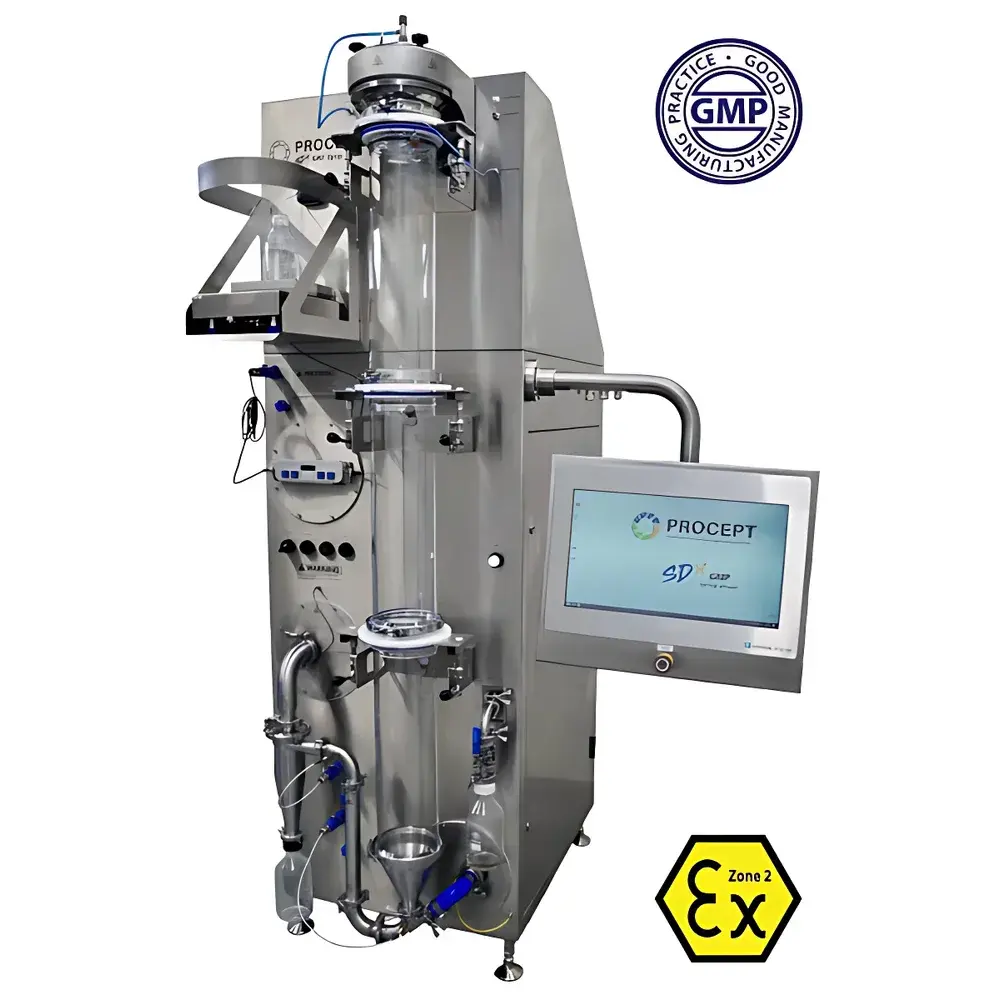 PROCEPT GMP-Scale Spray Dryer / Spray Cooler / Spray Congealer
