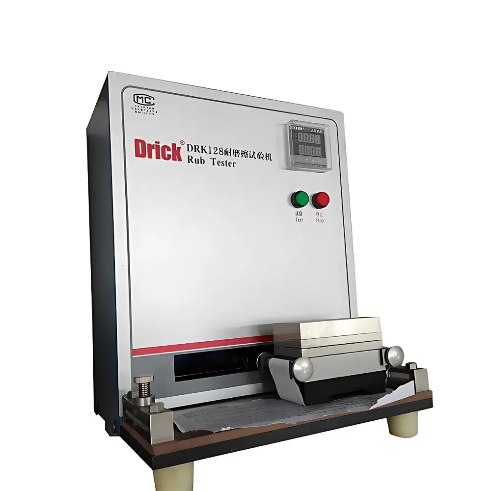 Drick DRK128 GB/T 7706 Ink Rub Resistance Tester