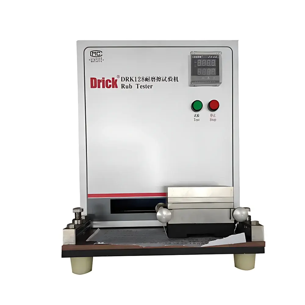 Drick DRK128 GB/T 7706 Ink Rub Resistance Tester