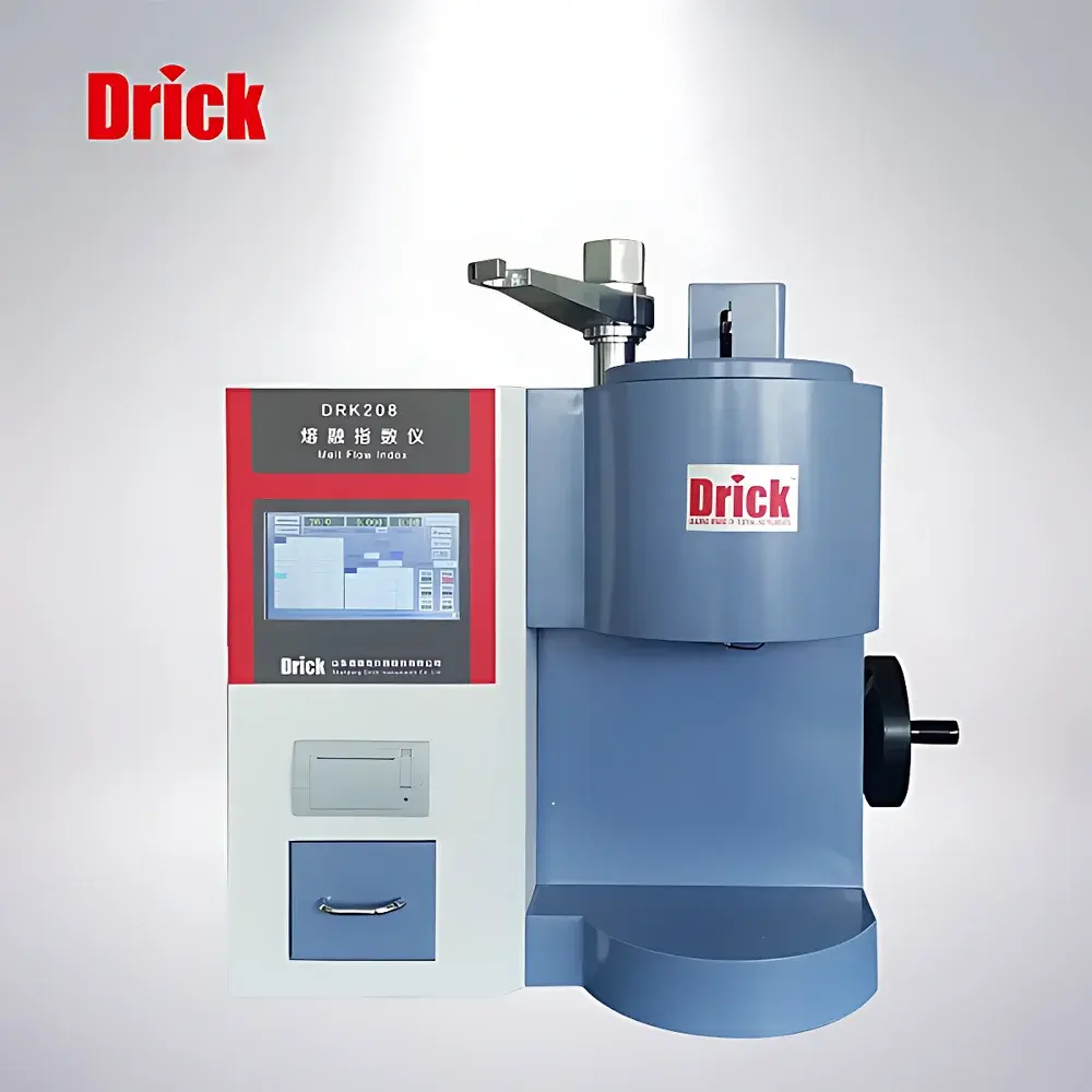 Drick DRK208 Microcontroller-Based High-Range Melt Flow Rate Tester for Meltblown Polypropylene