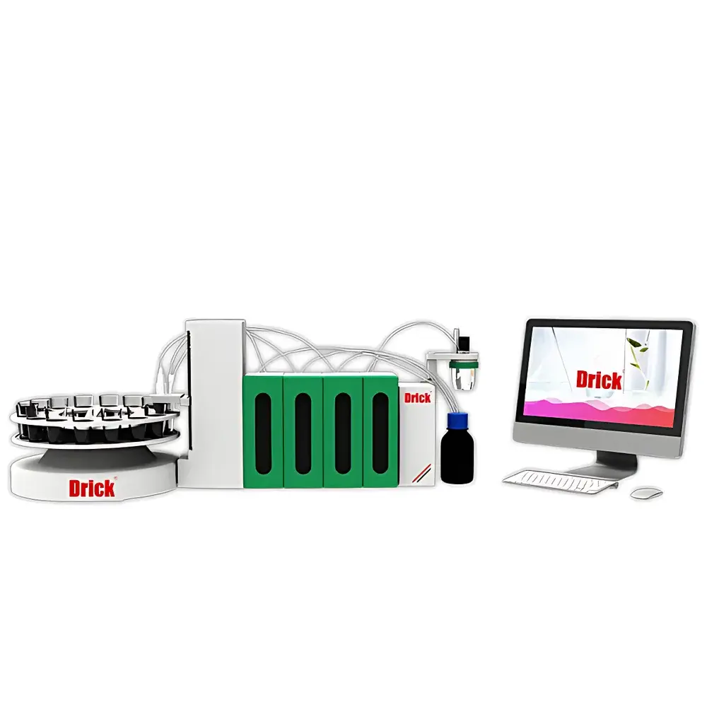 Drick DRK-DT9 4-Channel Fully Automatic Potentiometric Titrator