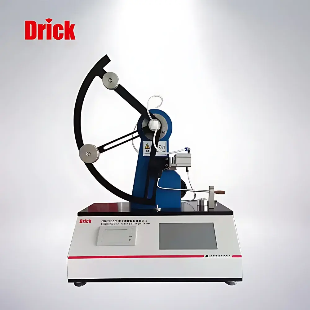 Drick DRK108C Elmendorf-Type Tear Resistance Tester for Films, Nonwovens, Textiles, and Waterproof Membranes