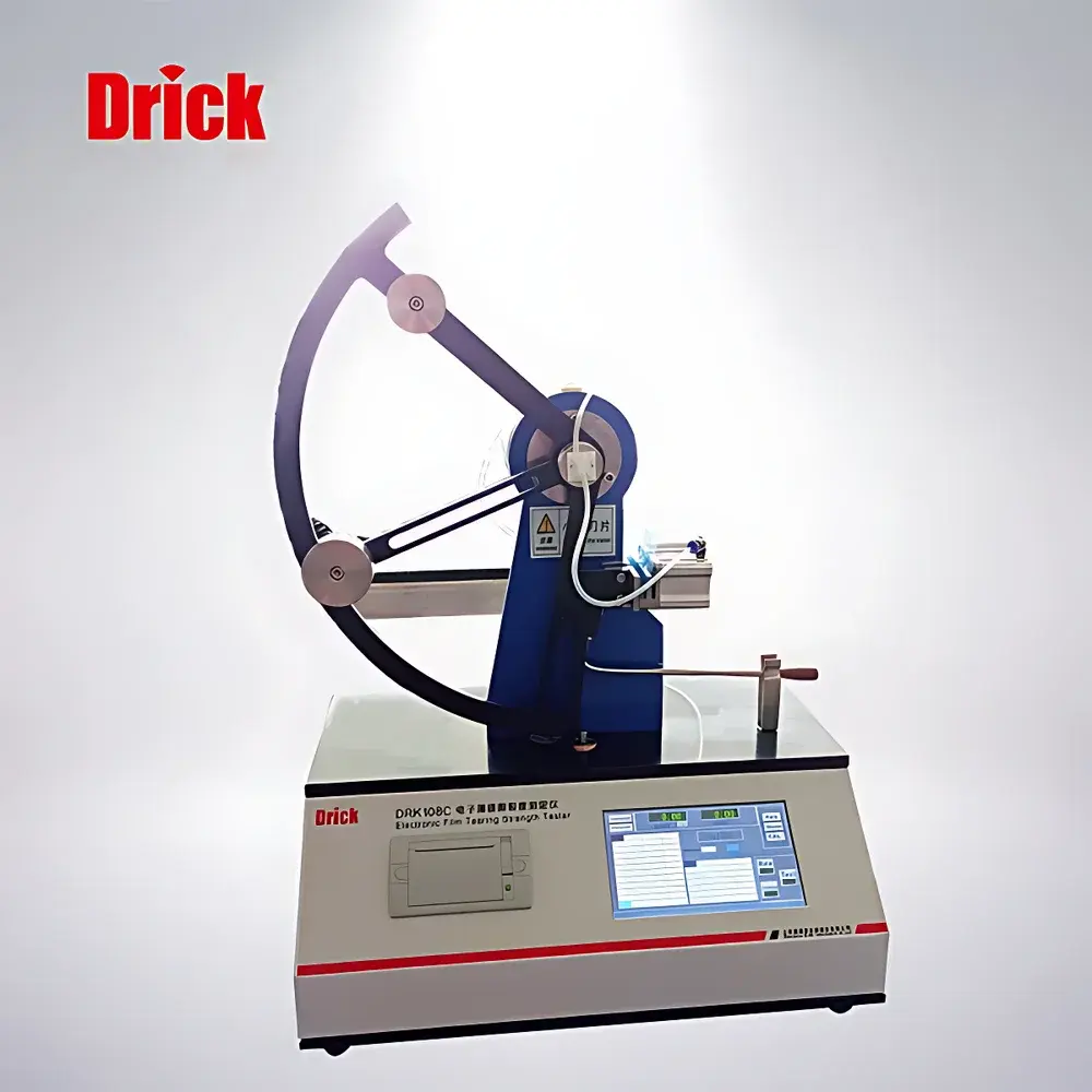 Drick DRK108C Elmendorf-Type Tear Resistance Tester for Films, Nonwovens, Textiles, and Waterproof Membranes
