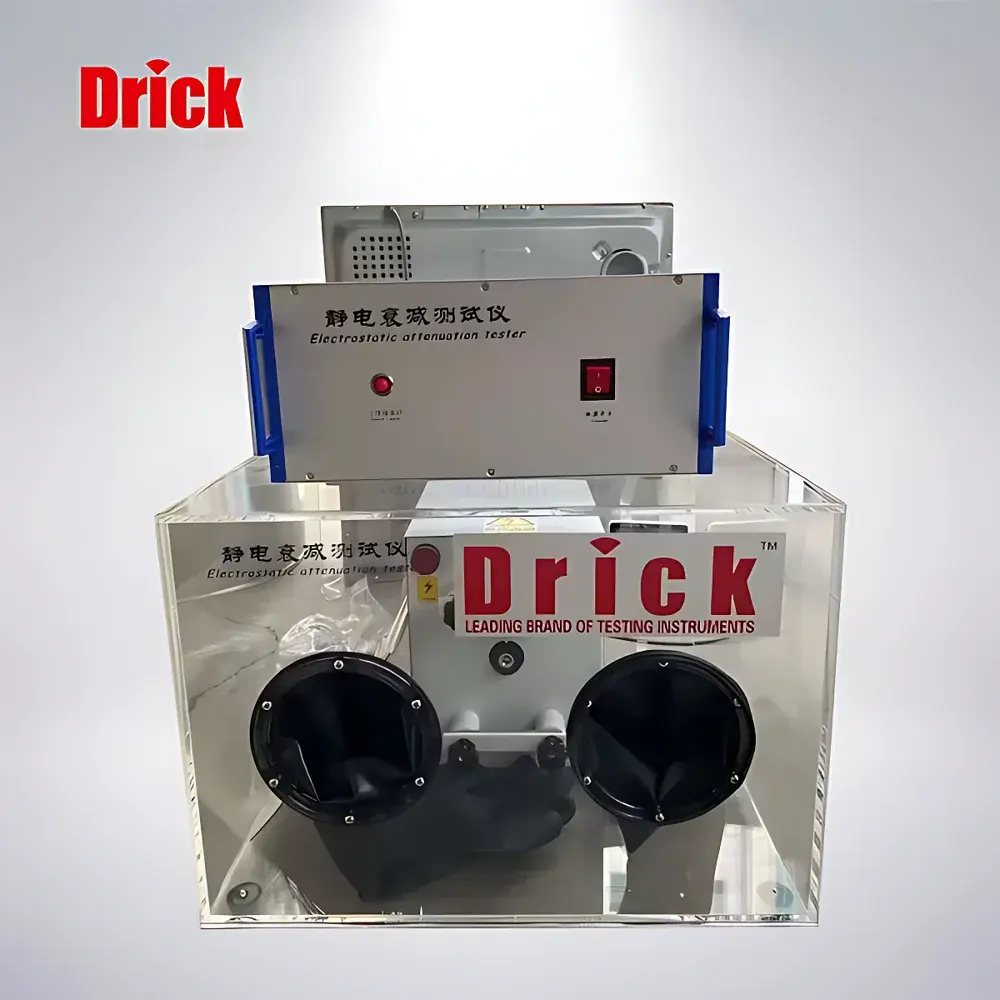 Drick DRK312C Textile Electrostatic Decay Tester with 16-bit ADC Data Acquisition