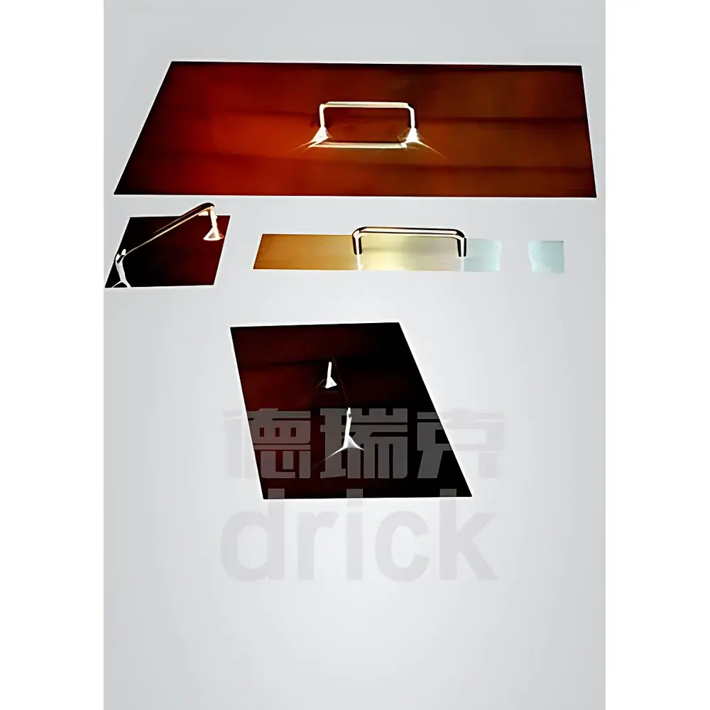 IDM C0034 Stainless Steel Cutting Template for Aging & Abrasion Test Specimen Preparation