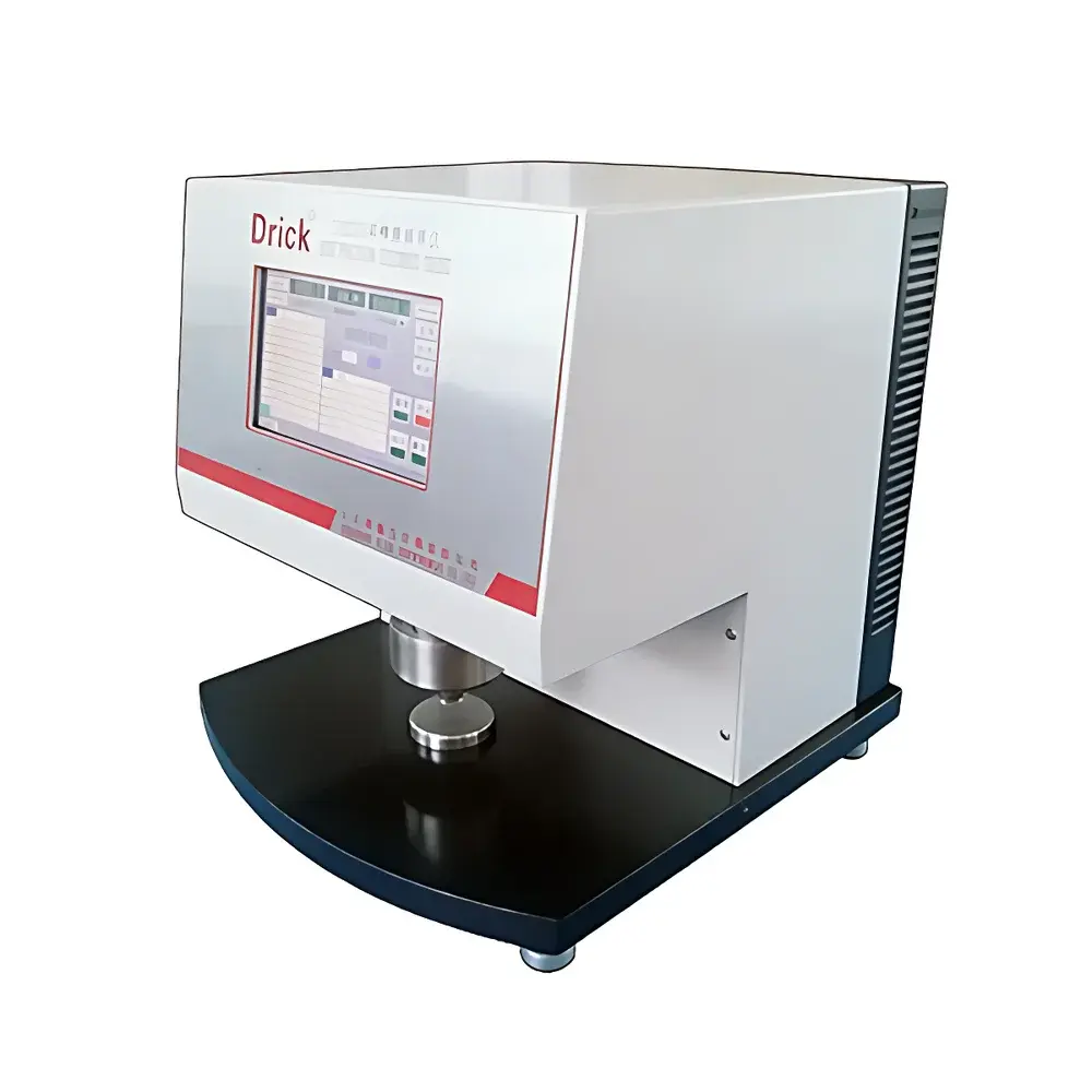 Drick DRK107D Motorized Paper Thickness Tester for Flat Sheet Specimens