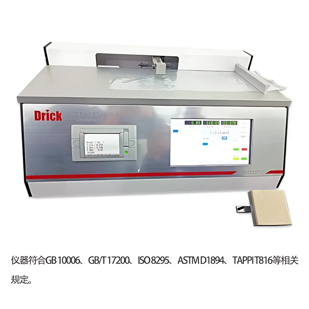Drick DRK127 GB10006 Coefficient of Friction Tester for Plastic Films and Thin Sheets
