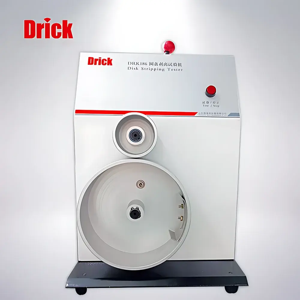 Drick DRK186 Disc Peel Tester for Ink Adhesion Strength Testing of Plastic Films and Printed Packaging
