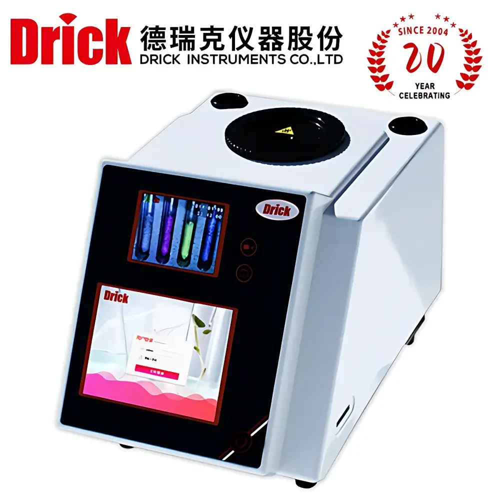 Drick DRK-X350 CE-Certified Semi-Automatic Video Melting Point Apparatus with Programmable Temperature Control