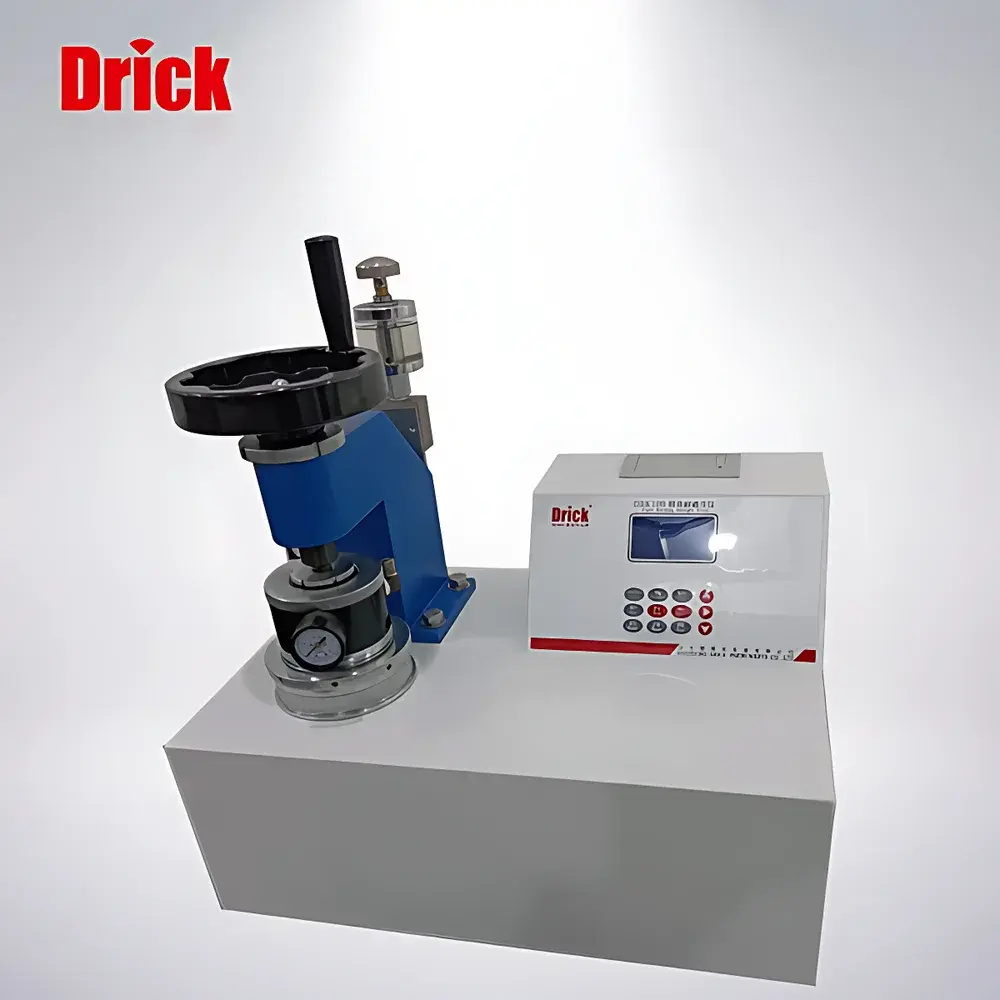 Drick DRK109A Button-Operated Bursting Strength Tester for Paper and Corrugated Board