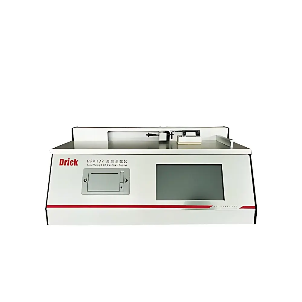 Drick DRK127 Touchscreen Color Display Coefficient of Friction Tester