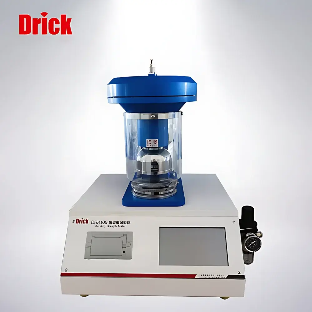 Drick DRK109 Pneumatic Bursting Strength Tester for Single- and Multi-Wall Corrugated Board