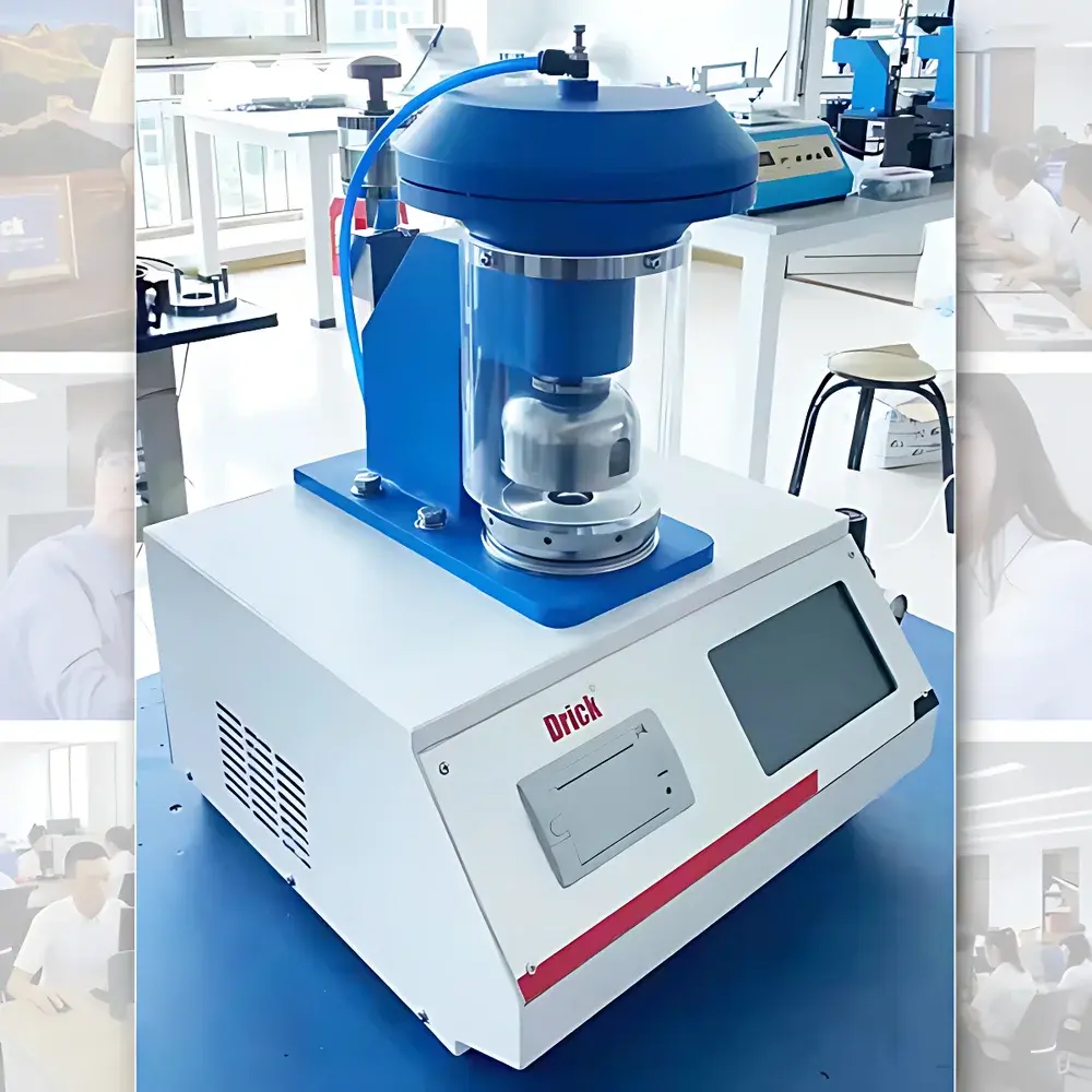 Drick DRK109 Pneumatic Bursting Strength Tester for Single- and Multi-Wall Corrugated Board
