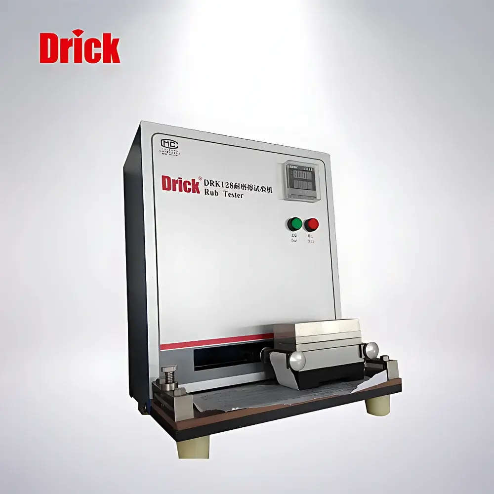 Drick DRK128 ASTM D5264 Ink Rub Resistance Tester